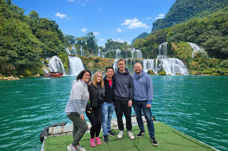 From Hanoi: Ban Gioc Waterfall, Nguom Ngao Cave & Gods Eye Mountain 1D2N Tour - An overnight route to Cao Bang