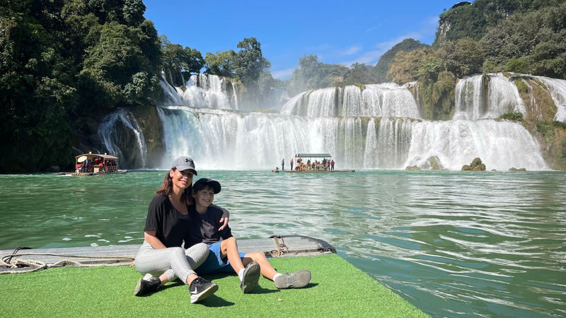 From Hanoi: Ban Gioc Waterfall, Nguom Ngao Cave & Gods Eye Mountain 2-Day Tour - At a glance