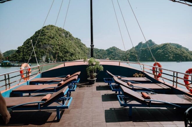 From Hanoi: Cat Ba - Lan Ha Bay 2D1N Cruise - 5 Cabin - Pickup and Logistics