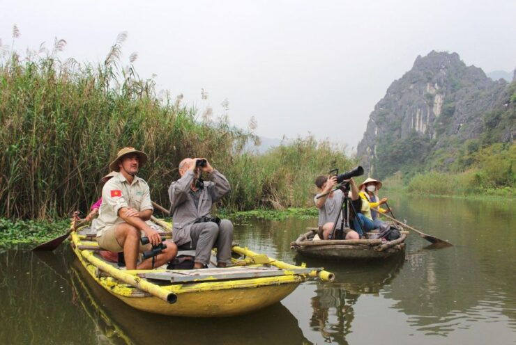 From Hanoi City: Van Long - Hoa Lu - Mua Cave - Van Long Nature Reserve: Exploring Biodiversity