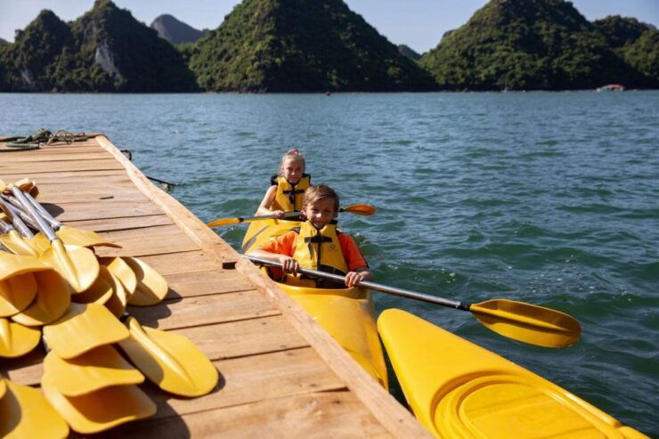 From Hanoi: Ha Long and Lan Ha Bays 2-Day Cruise With Meals - Experience