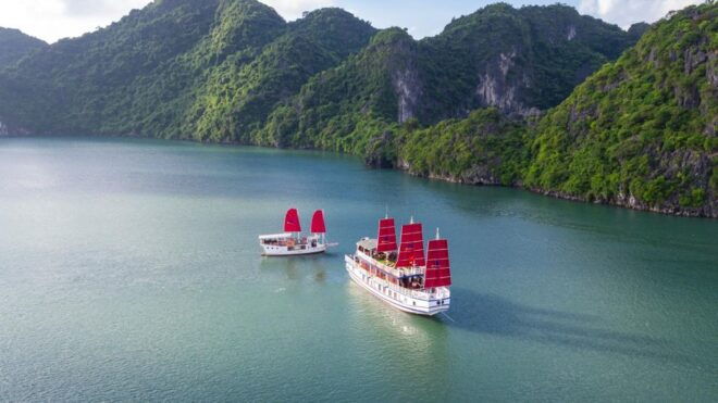 From Hanoi: Ha Long Bay and Bai Tu Long Bay Luxury Boat Tour - Pickup and Transfer Services