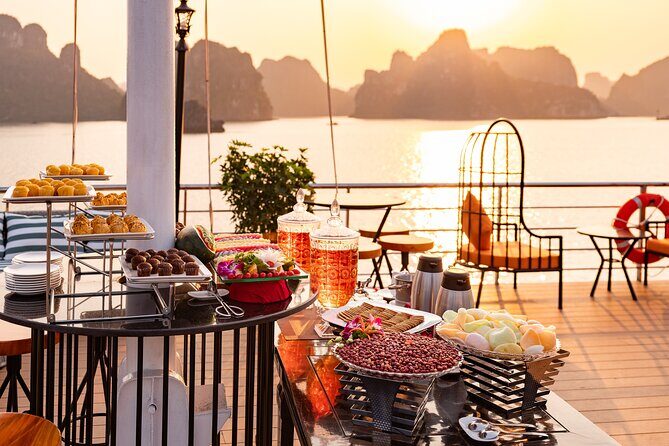From Hanoi: Halong Bay Luxury Amethyst Day Cruise with buffet - FAQ