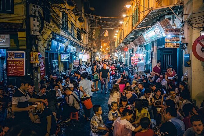From Hanoi : Hanoi Motorbike Evening Food Tour - What to Expect from the Experience