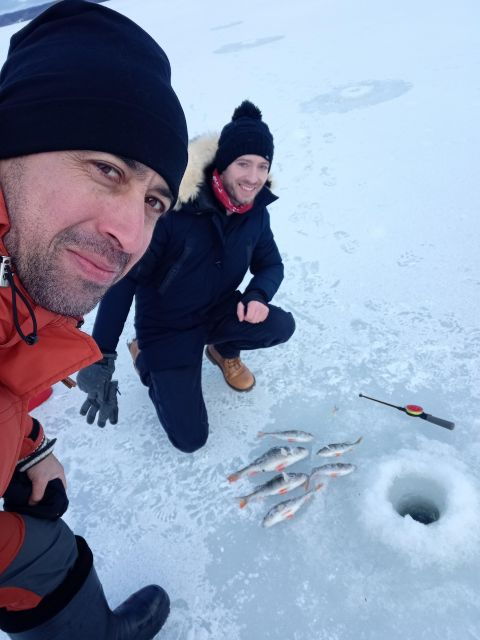 From Helsinki, Ice Fishing Experience With Meal and Drink. - Activity Details