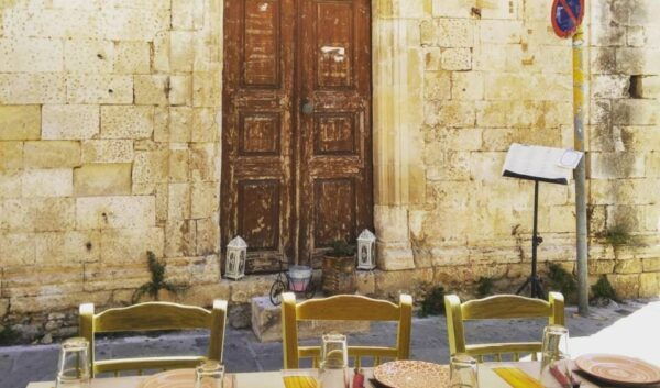 From Heraklion: Chania - Rethymno - Argiroupolis - Kournas - Indulging in Authentic Cretan Cuisine and Wine Tasting