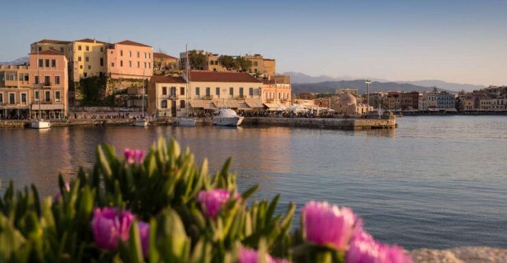 From Heraklion: Chania Town, Kournas Lake, and Rethymno Tour - Chania Town Exploration