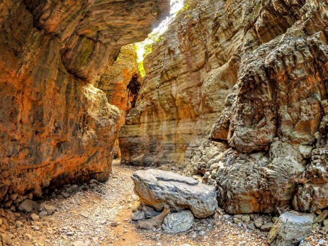 From Heraklion: Imbros Gorge Hike and Sfakia Private Tour - Swimming in the Lybian Sea