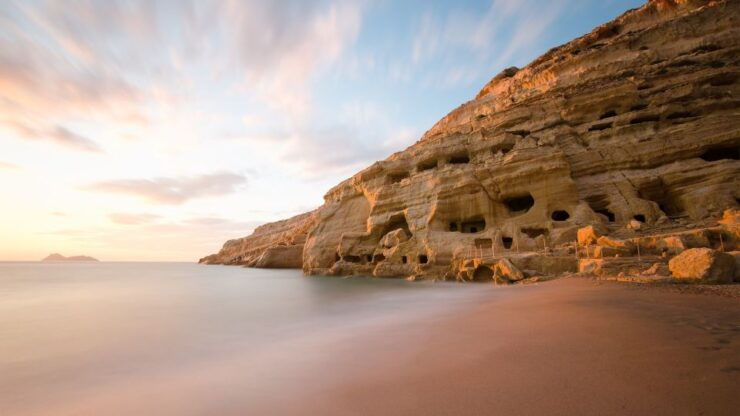 From Heraklion: Matala Beach and Hippie Caves - Activity Details