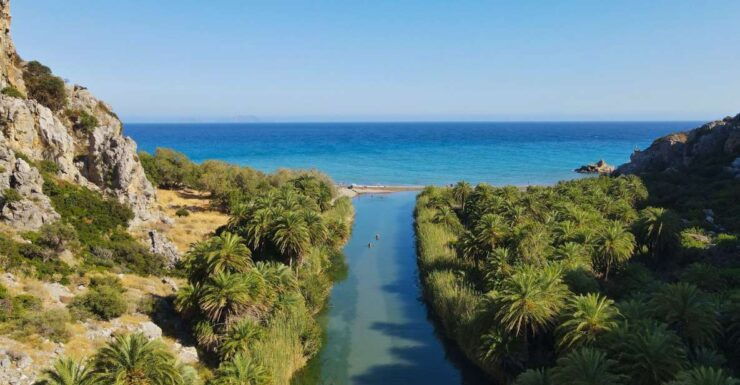 From Heraklion: Preveli Tropical Beach and Palm Forest - Experience Highlights