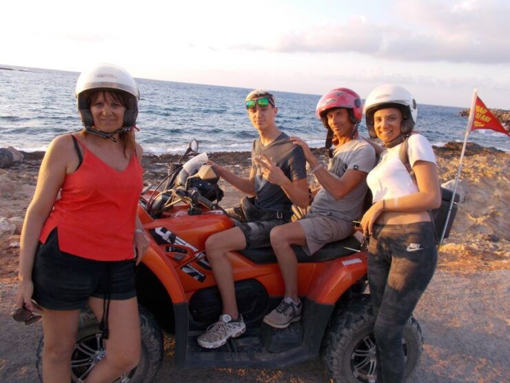 From Hersonissos and Malia: Sunset Quad Safari - Sunset Quad Safari Experience Details