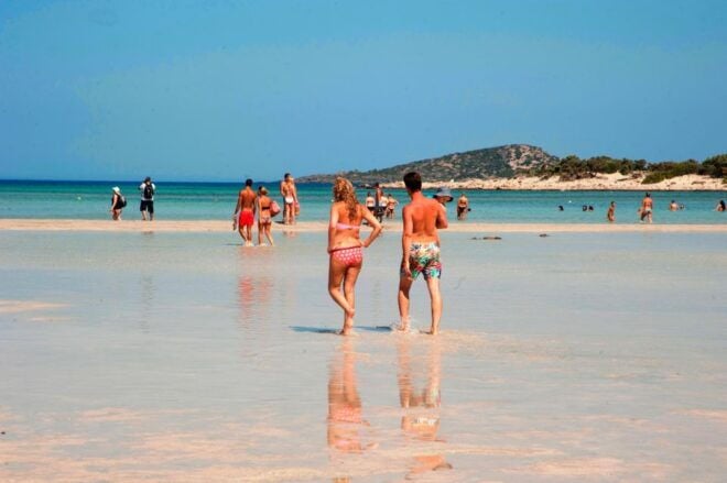 From Hersonissos: Elafonisi Pink Beach Day Trip in Crete - Directions