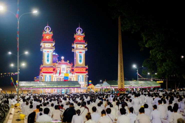 From Ho Chi Minh: Black Virgin Mount And Cao Dai Holy Mass - Tour Highlights