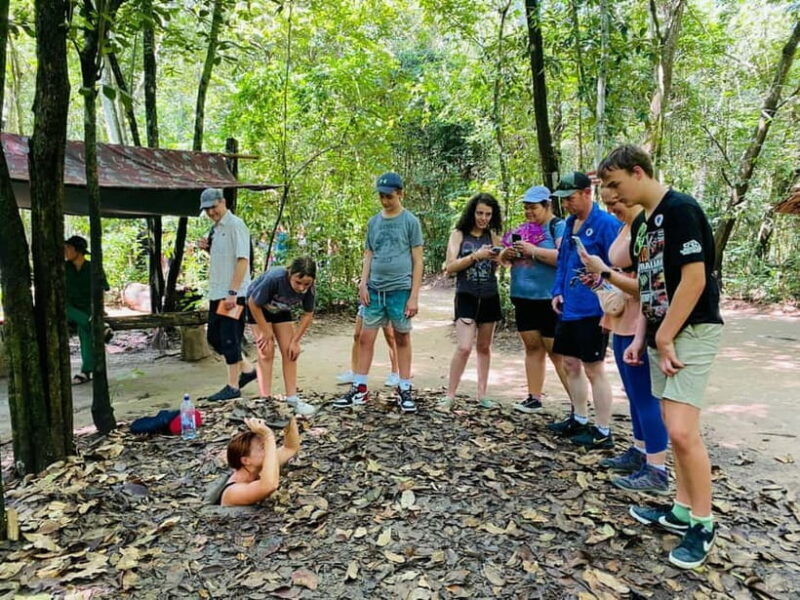 From Ho Chi Minh:Cu Chi Tunnels morning or afternoon w Lunch - Good To Know