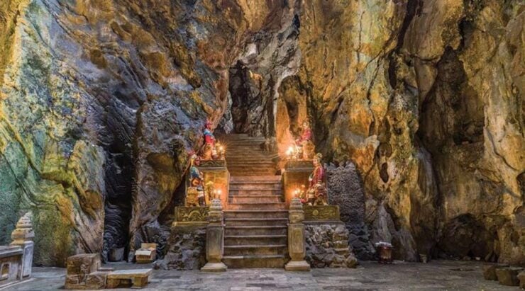 From Hoi An: Discover Am Phu Cave, Marble & Monkey Mountain - Am Phu Cave: A Mysterious Underground Exploration