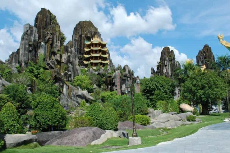 From Hoi An: Marble Mountains ,Am Phu Cave Guide Tour, Lunch - Itinerary Highlights