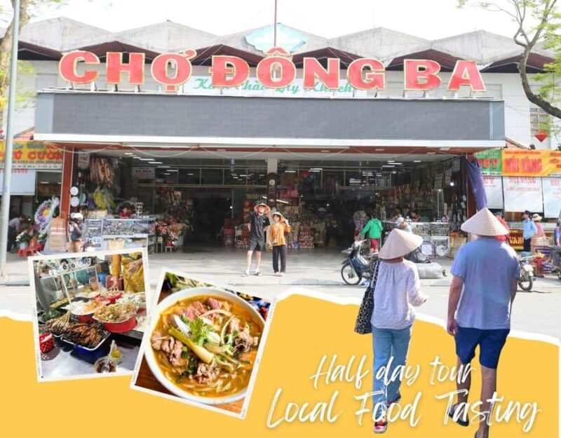 From Hue: Half-Day Cyclo Tour With Local Food Tasting - Detailed Breakdown of the Itinerary