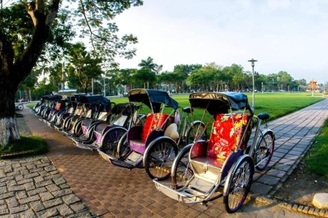 From Hue: Hue Evening Foodie Cyclo Tour. - Inclusions and Exclusions