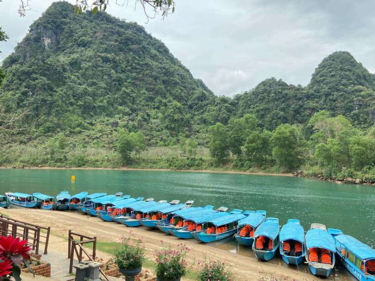 From Hue: Phong Nha Cave and La Vang Holy Land Day Trip - Enjoying the Boat Ride