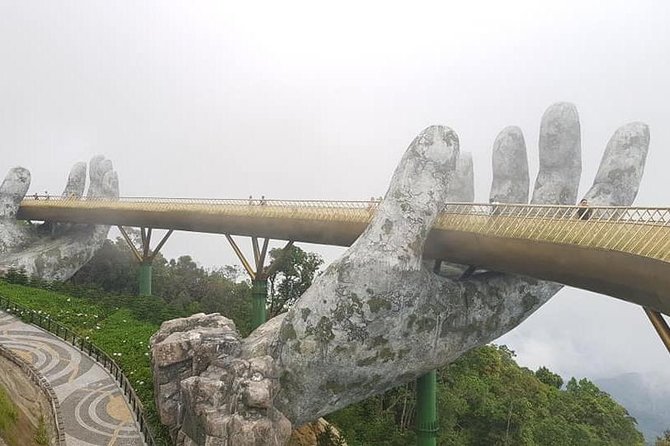 From Hue to Golden Bridge - Ba Na Via Hai Van Pass (Private Roundtrip Transfer) - Exploring the Golden Bridge
