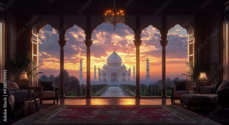 From Hyderabad : 2-Days Taj Mahal Tour by Flight - The Itinerary in Detail