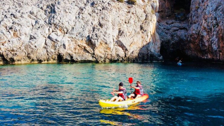 From Inmood Hotel Alcanada. Kayaking Guided Route Island - Activity Details