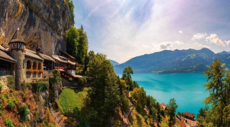 From Interlaken: Beatus Caves, Blue Lake and Lake Thun Tour - Tour Highlights
