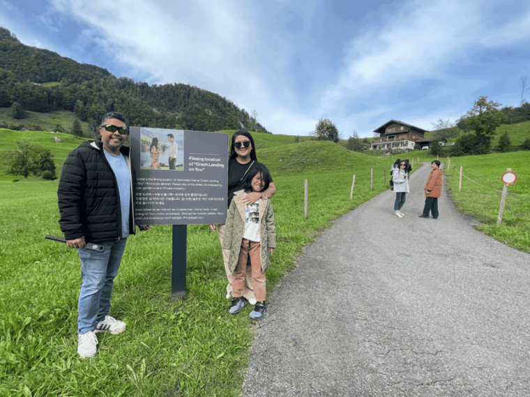 From Interlaken: Crash Landing on You Private Day Trip - Exploring the Panorama Bridge Sigriswil