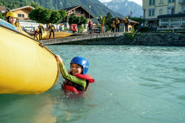 From Interlaken: Family Rafting - Activity Overview