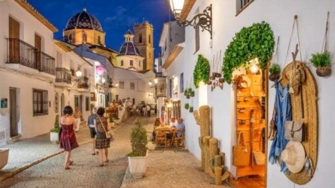 From Javea, Denia or Moraira to A Night in Altea, - Free Time in Altea Old Town