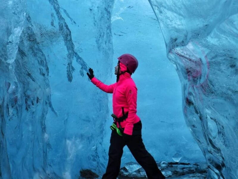 From Jokulsarlon: Blue Ice Cave Exploration Tour - Inside the Blue Ice Cave