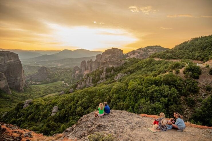 From Kalabaka: Meteora Sunset Tour With Monastery Visit - Tour Experience
