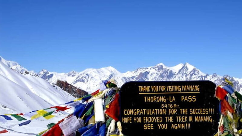 From Kathmandu: Annapurna Trek  20 Days - Good To Know