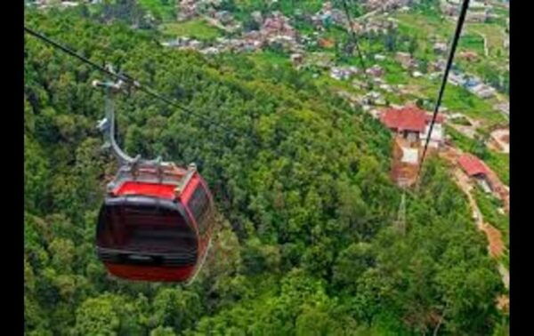 From Kathmandu: Iconic Chandragiri Hill & Monkey Temple Tour - Exploring Swayambhunath Stupa