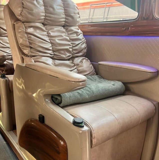 From Kathmandu to Pokhara Jagadamba VIP Sofa Bus. - Amenities and Onboard Services
