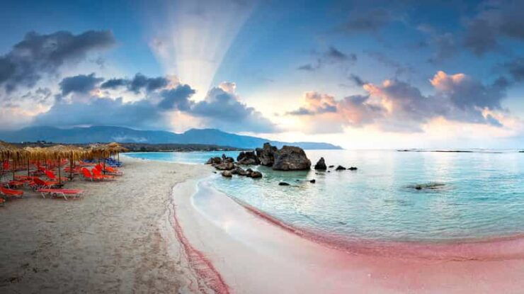 From KAVROS/GEORGIOUPOLIS : Elafonisi Island Pink Sand Beach - Trip Overview