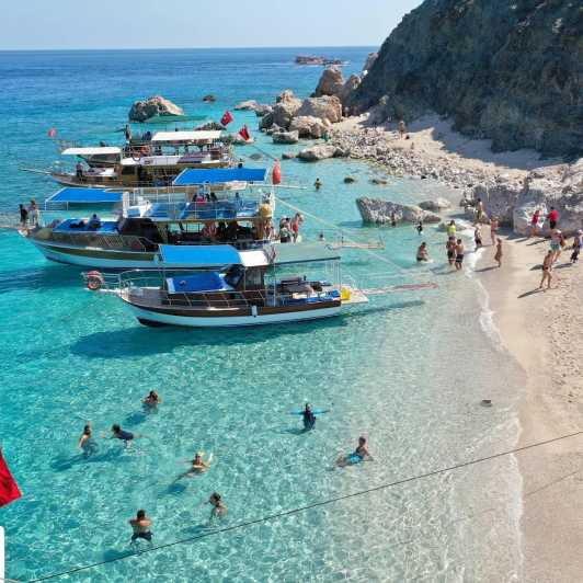 From Kemer, Antalya, Belek: Adrasan Suluada Island Boat Tour - Itinerary Highlights