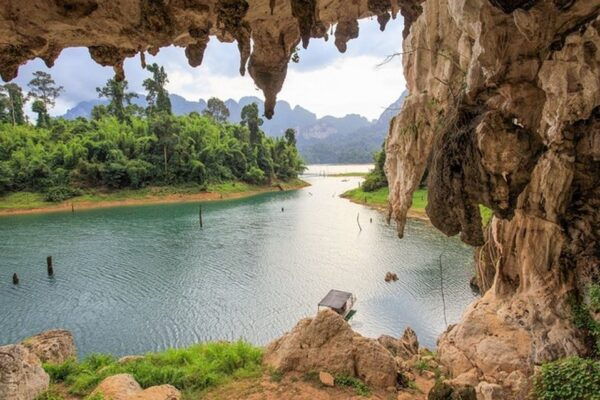 From Khao Lak: Khao Sok Lake, Bamboo Rafting and Cave Tour - Authentic Thai Experience