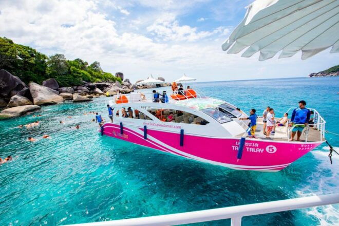 From Khao Lak: Similan Islands Day Trip by Luxury Catamaran - Itinerary and Highlights