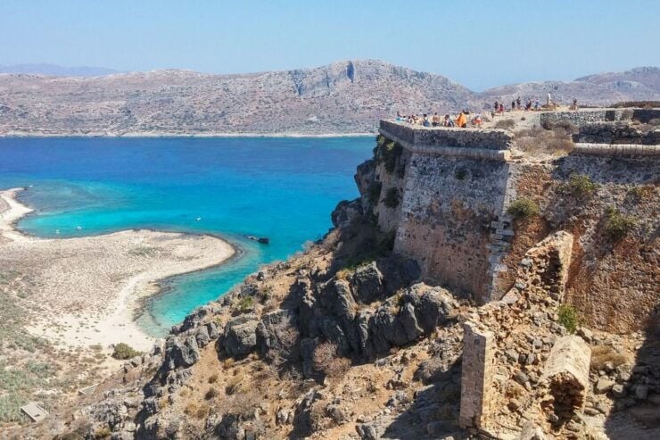 From Kissamos Port: Boat Cruise to Balos Lagoon & Gramvousa - Tour Description