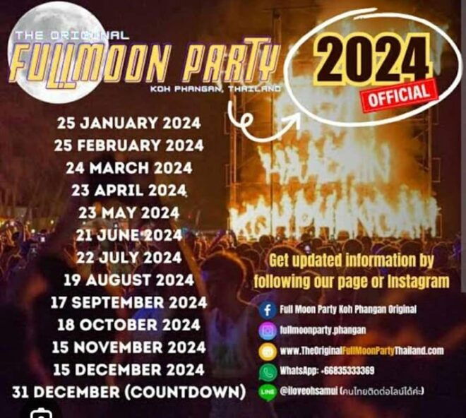 From Koh Samui: Koh Phangan Full Moon Roundtrip Transfer - Important Travel Information