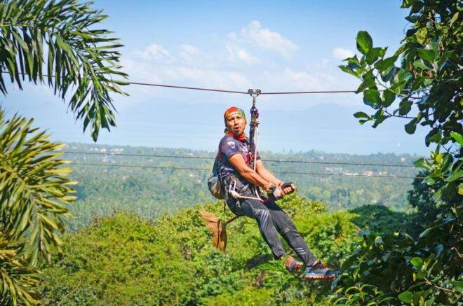 From Koh Samui: Tree Bridge Zipline and Café Experience - Included Amenities and Services