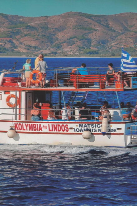 From Kolympia: Boat Trip to Lindos With 2 Swim Stops - Meeting Point Information
