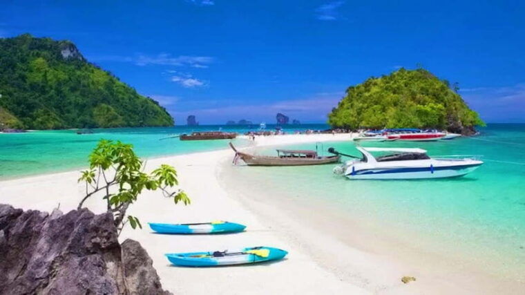 From Krabi: 4 Islands Private Haft-Day By Luxury Speed Boat - Transportation and Logistics