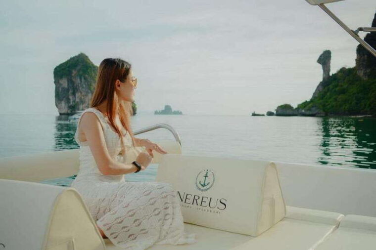 From Krabi: 4 Islands Private Haft-Day By Luxury Speed Boat - Snorkeling and Exploration