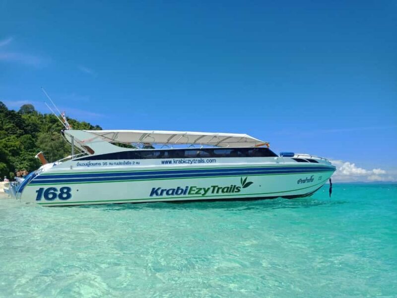 From Krabi: Phi Phi Early Bird & 4 Islands by Speedboat - A Complete Look at the Krabi Islands by Speedboat