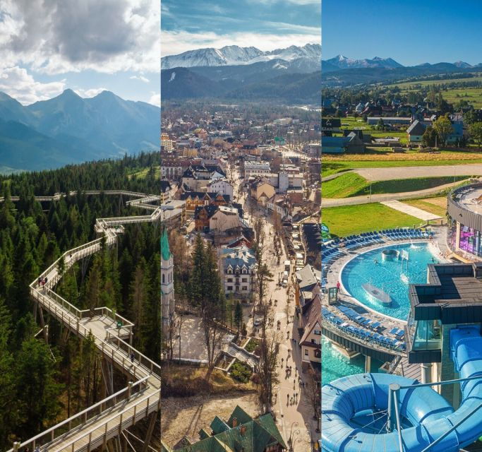 From Krakow: Slovakia Treetop Walk, Zakopane & Thermal Baths - Experience Highlights