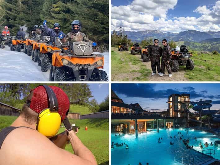 From Krakow: Zakopane Quads, Shooting Range & Thermal Baths - Itinerary Highlights