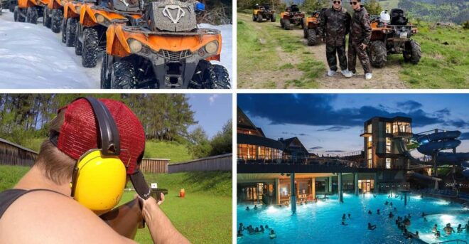From Krakow: Zakopane Quads, Shooting Range & Thermal Baths - Off-road Adventure in Tatra Mountains