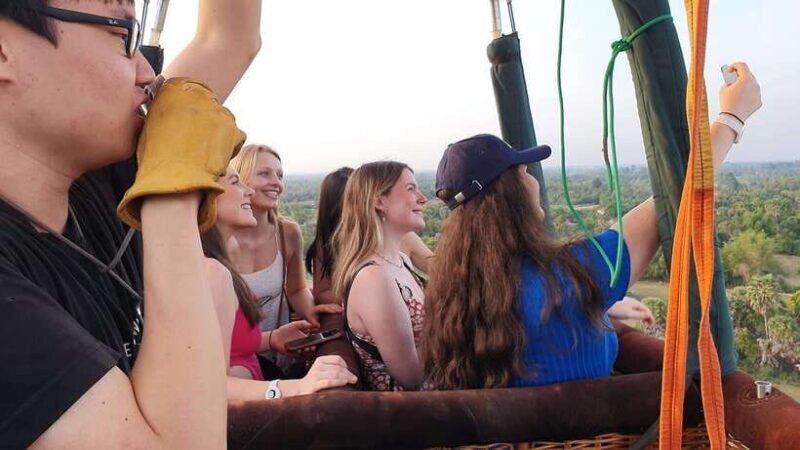 From Krong Siem Reap: Angkor Hot Air Balloon Ride w/ Pickup - The Sum Up